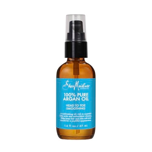 SheaMoisture 100% Pure Argan Oil Multi-Tasking Oil for Smooth Hair and Skin, 1.6 Fl Oz - görsel 2
