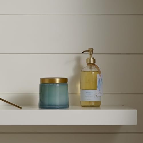 Thymes Hand Wash - Washed Linen - 15 Fl Oz - Gentle Cleansing & Refreshing Scent Avelisse
