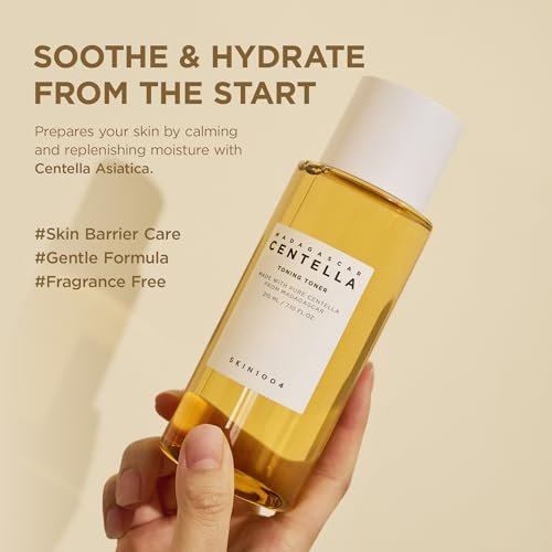 SKIN1004 Centella Toning Toner – Hydrating & Soothing Korean Face Toner with Madagascar Centella Asiatica & Hyaluronic Acid, PHA Exfoliator, 7.10 fl.oz (210ml) Avelisse