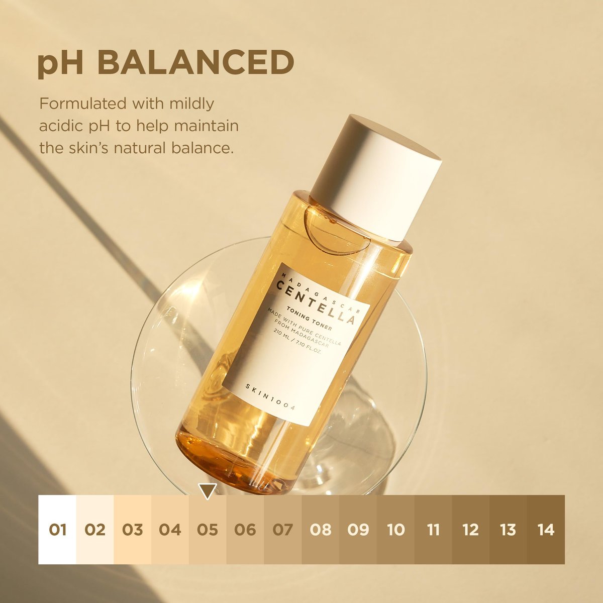 SKIN1004 Centella Toning Toner – Hydrating & Soothing Korean Face Toner with Madagascar Centella Asiatica & Hyaluronic Acid, PHA Exfoliator, 7.10 fl.oz (210ml) Avelisse