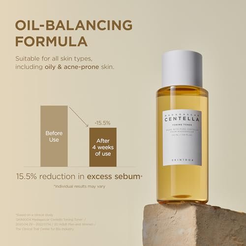 SKIN1004 Centella Toning Toner – Hydrating & Soothing Korean Face Toner with Madagascar Centella Asiatica & Hyaluronic Acid, PHA Exfoliator, 7.10 fl.oz (210ml) Avelisse