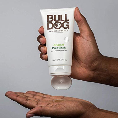Bulldog Skincare Original Face Wash for Men – Pack of 2, 5 oz Each Avelisse