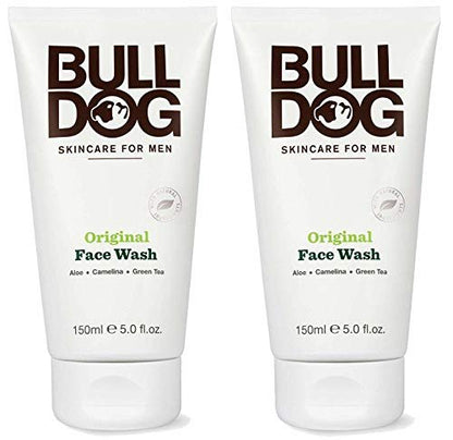 Bulldog Skincare Original Face Wash for Men – Pack of 2, 5 oz Each Avelisse