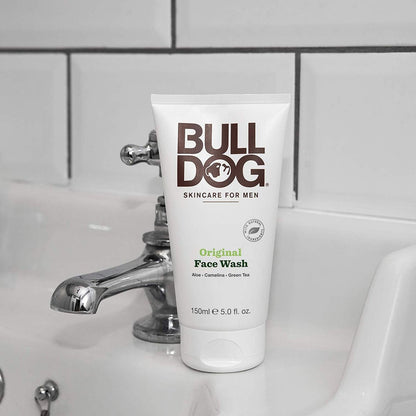 Bulldog Skincare Original Face Wash for Men – Pack of 2, 5 oz Each Avelisse