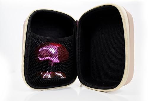 Skull Shaver Beige Butterfly Kiss Electric Razor Travel Case – Protective ABS Carrying Bag Avelisse