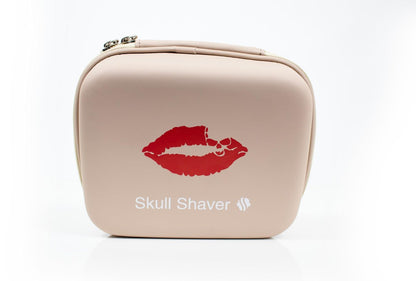 Skull Shaver Beige Butterfly Kiss Electric Razor Travel Case – Protective ABS Carrying Bag Avelisse