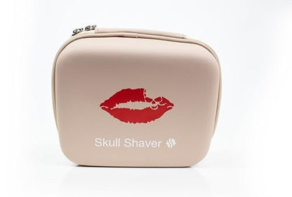 Skull Shaver Beige Butterfly Kiss Electric Razor Travel Case – Protective ABS Carrying Bag Avelisse