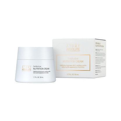 Atomy Absolute CellActive Nutrition Cream – 1.7 Fl Oz (50ml) – Intensive Anti-Aging Face Moisturizer – Made in South Korea Avelisse
