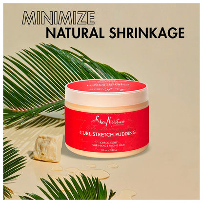 SheaMoisture Curl Stretch Pudding for Curls with Red Palm Oil & Cocoa Butter, 11.5 oz Avelisse