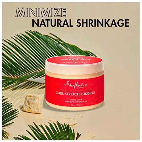 SheaMoisture Curl Stretch Pudding for Curls with Red Palm Oil & Cocoa Butter, 11.5 oz Avelisse