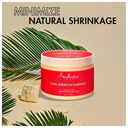 SheaMoisture Curl Stretch Pudding for Curls with Red Palm Oil & Cocoa Butter, 11.5 oz Avelisse
