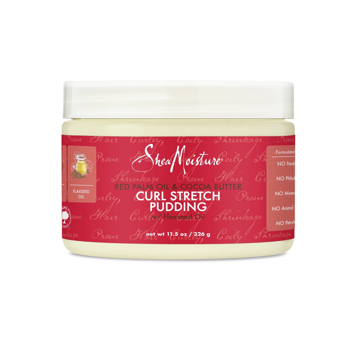 SheaMoisture Curl Stretch Pudding for Curls with Red Palm Oil & Cocoa Butter, 11.5 oz Avelisse