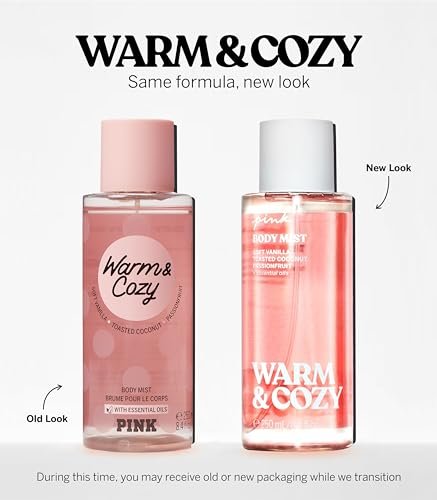 Victoria's Secret Pink Warm & Cozy Body Fragrance Mist 8.4 fl oz - görsel 8