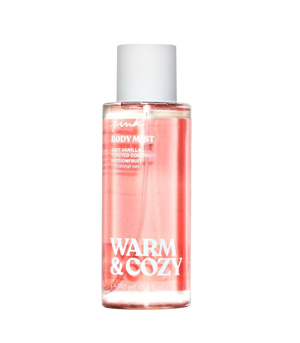 Victoria's Secret Pink Warm & Cozy Body Fragrance Mist 8.4 fl oz - görsel 1