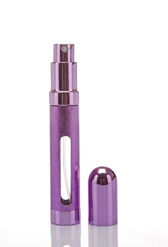 Tvoip 12ML 6 Colors Portable Mini Travel Perfume Bottle Atomizer Refillable Empty Spray Bottle for Women & Men Spray Scent Aftershave