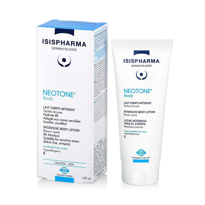 IsisPharma Intensive Body Milk - Summer Collection, 3.38 Fl Oz - Hydrating Liquid Moisturizer for Normal Skin, Fair Tone Avelisse