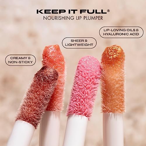 Milani Keep It Full Nourishing Lip Plumper - Tropical Shine - Hyaluronic Acid & Peptides for Soft, Fuller-Looking Lips - görsel 5