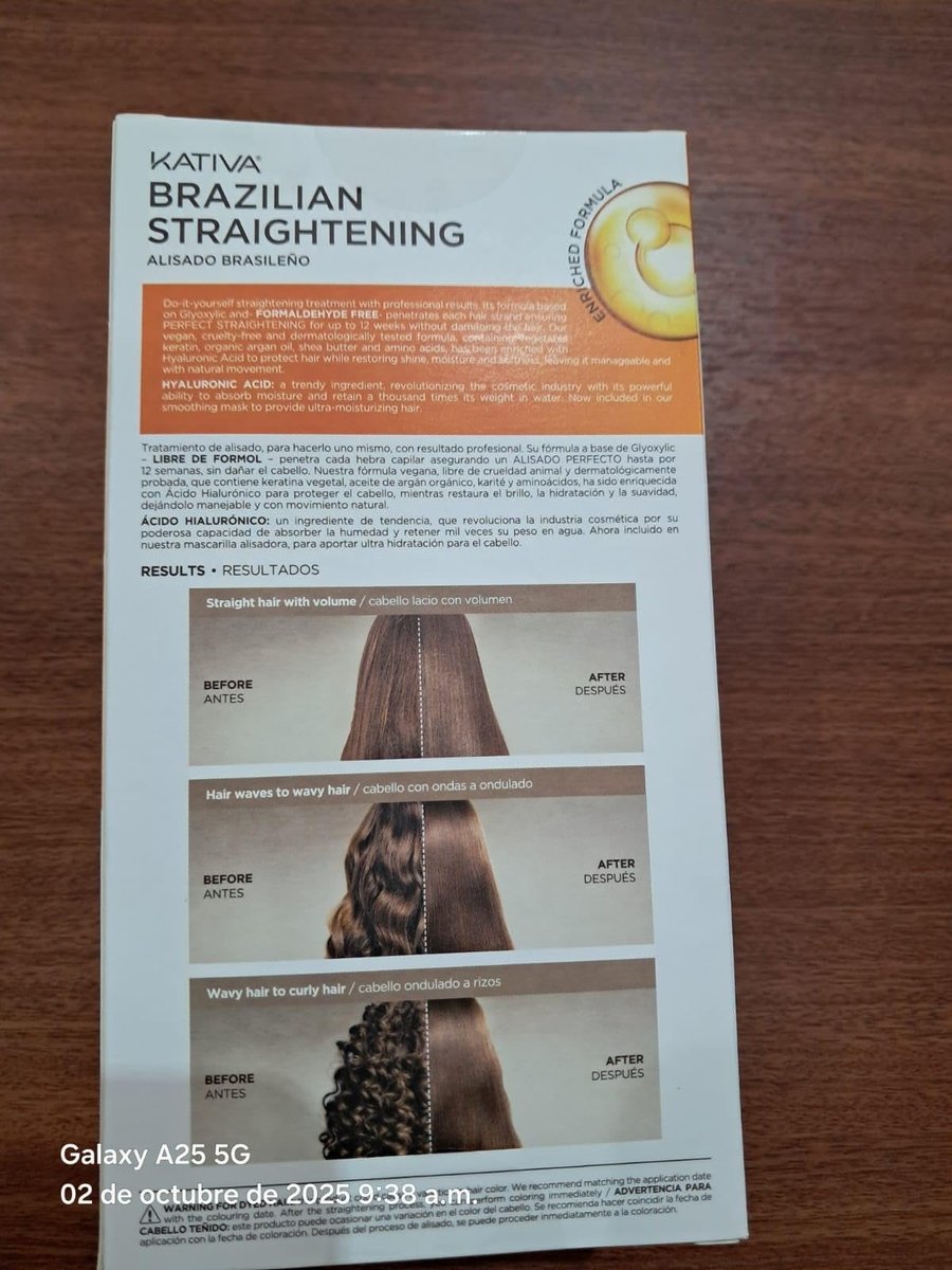 Kativa Brazilian Straightening Kit – 12 Weeks of Professional Straightening with Organic Argan Oil, Shea Butter, Keratin & Amino Acids – Pack of 2 Avelisse