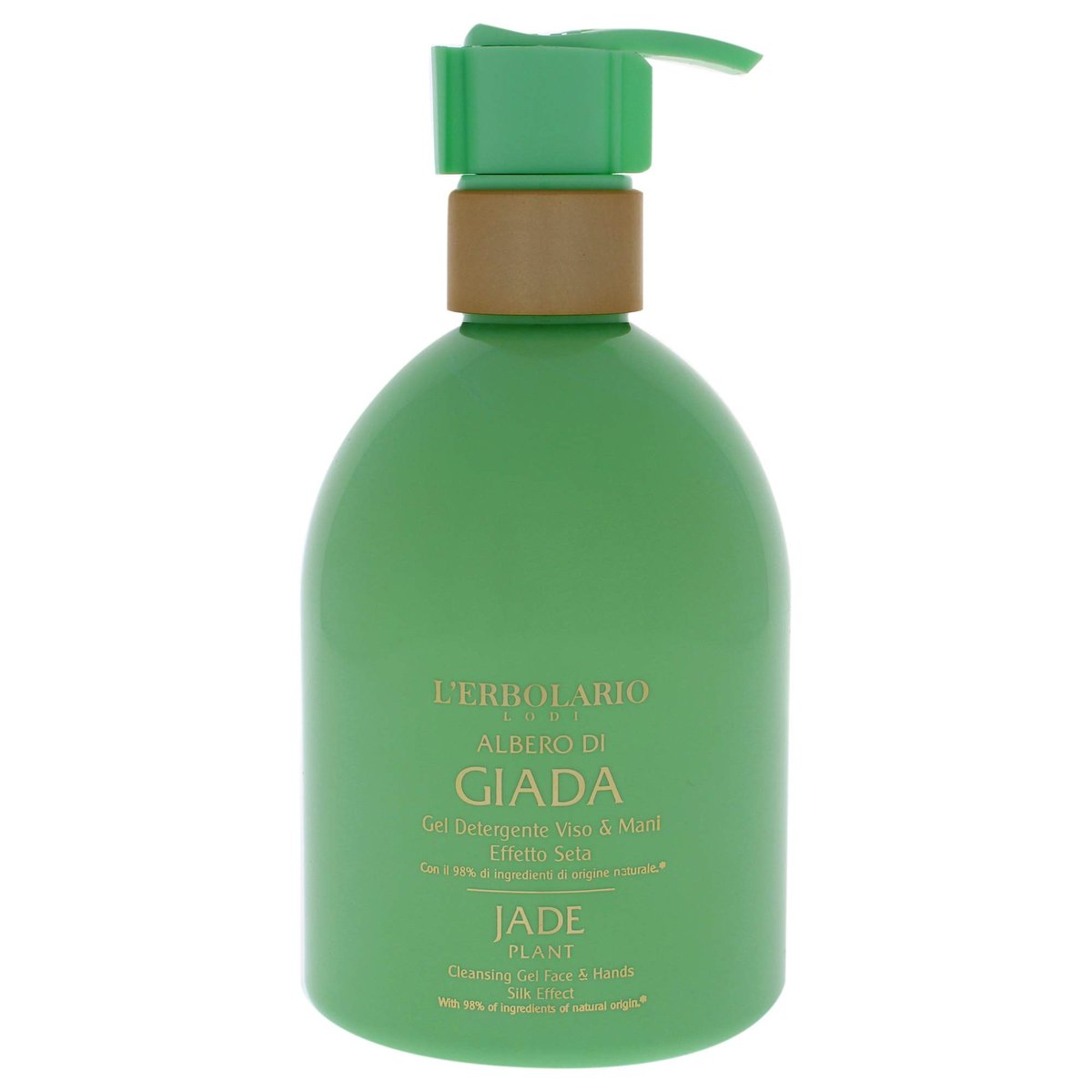 L'Erbolario Jade Plant Face And Hands Cleansing Gel - Floral & Citrus Fragrance - Moisturizing & Softening - Silky Effect - 9.4 oz - görsel 3