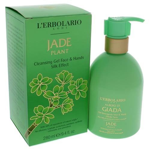 L'Erbolario Jade Plant Face And Hands Cleansing Gel - Floral & Citrus Fragrance - Moisturizing & Softening - Silky Effect - 9.4 oz - görsel 8