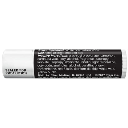 ChapStick Classic Original Lip Balm Tubes, 0.15 Oz - Pack of 12 Avelisse