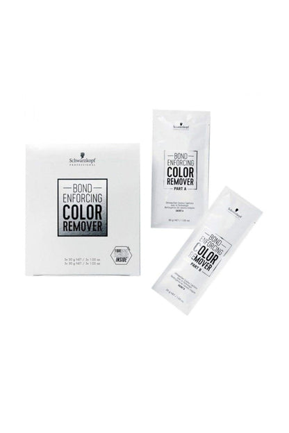 Schwarzkopf Professional Bond Enforcing Color Remover - 5 Count for Gentle, Effective Hair Color Correction Avelisse