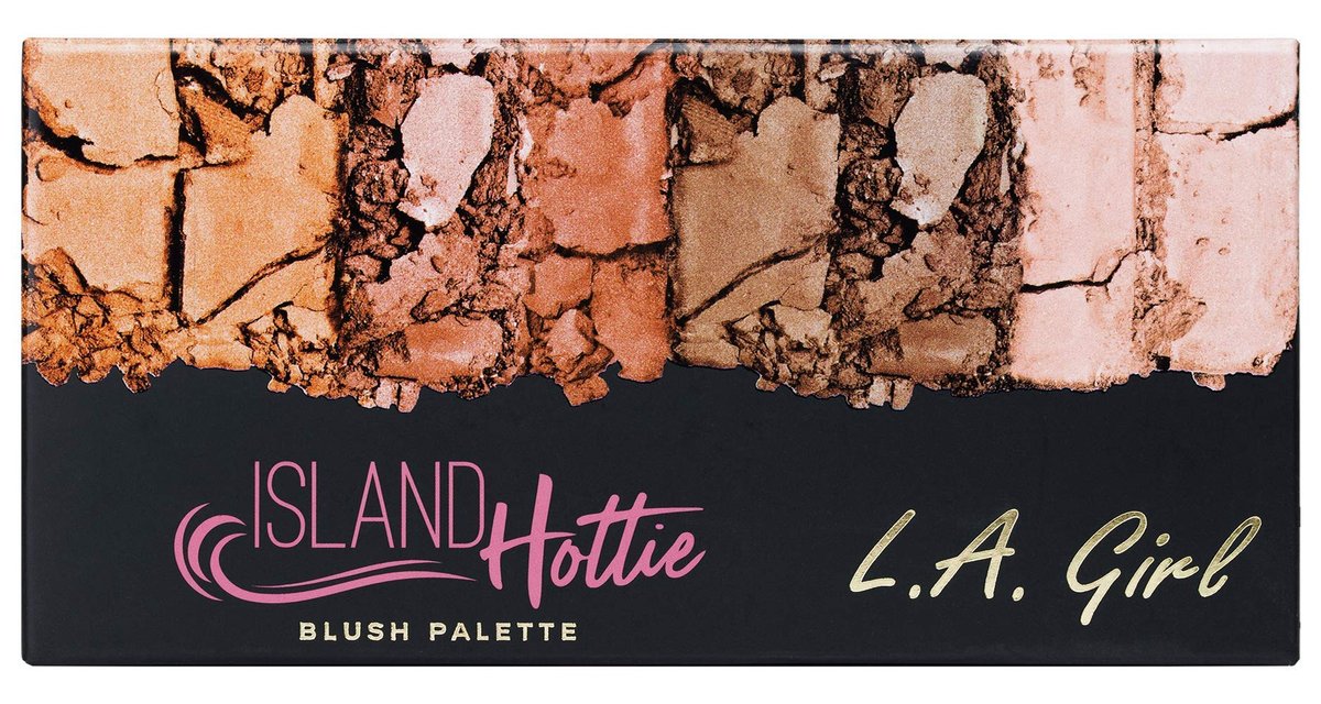 L.A. Girl Fanatic Blush Palette - Island Hottie GBL421 | Buildable Powder Blush - görsel 4