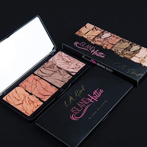 L.A. Girl Fanatic Blush Palette - Island Hottie GBL421 | Buildable Powder Blush - görsel 9