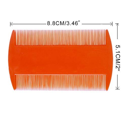zYoung 4-Piece Hair Comb Set - Double-Sided Combs & Metal Dandruff Remover Comb for Men, Women, and Kids - görsel 8
