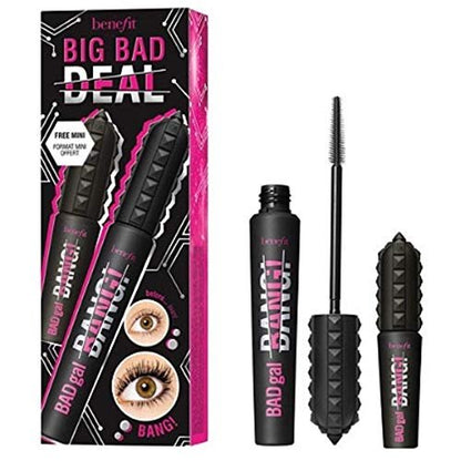Benefit Cosmetics BadGal Bang Full Size Plus Mini 2 Piece Set – Volumizing Mascara for Lashes Avelisse