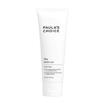 Paula's Choice The UnScrub Gentle Cleansing Face Scrub with Jojoba Beads, Vitamin E & Green Tea, 4 oz Avelisse