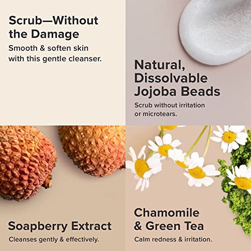 Paula's Choice The UnScrub Gentle Cleansing Face Scrub with Jojoba Beads, Vitamin E & Green Tea, 4 oz Avelisse