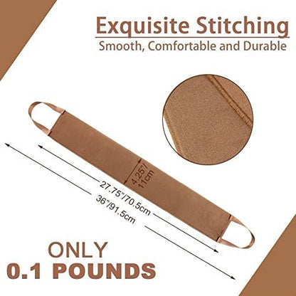 GAIYAH Self Tanning Mitt Applicator Kit - Complete Set with Back Applicator, Exfoliator Glove & Face Tanning Glove