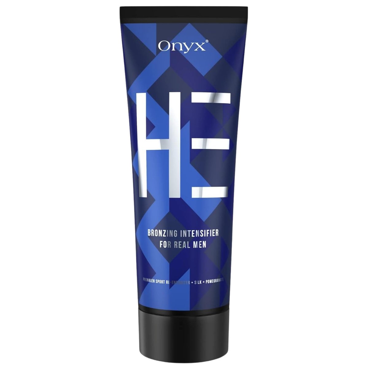 Onyx HE Tanning Bed Lotion for Men - Indoor Tanning Accelerator & Bronzer with Skin Firming & Muscle Bronzing Complex, 6.76 oz Avelisse
