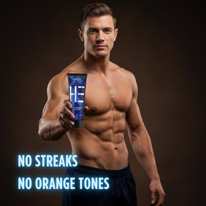 Onyx HE Tanning Bed Lotion for Men - Indoor Tanning Accelerator & Bronzer with Skin Firming & Muscle Bronzing Complex, 6.76 oz Avelisse