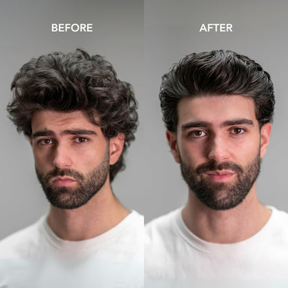 BLUMAAN Hydrating Hair Oil - Natural Men's Hair Strengthening Oil for Dry, Frizzy, Straight or Curly Hair - 60 ml Avelisse