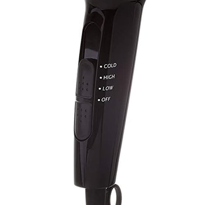 Hot Beauty 1875 Ceramic Styler Hair Styling Blow Dryer – Lightweight Fast Dry with 2 Attachments, Multi Heat Speed for Home or Travel Avelisse