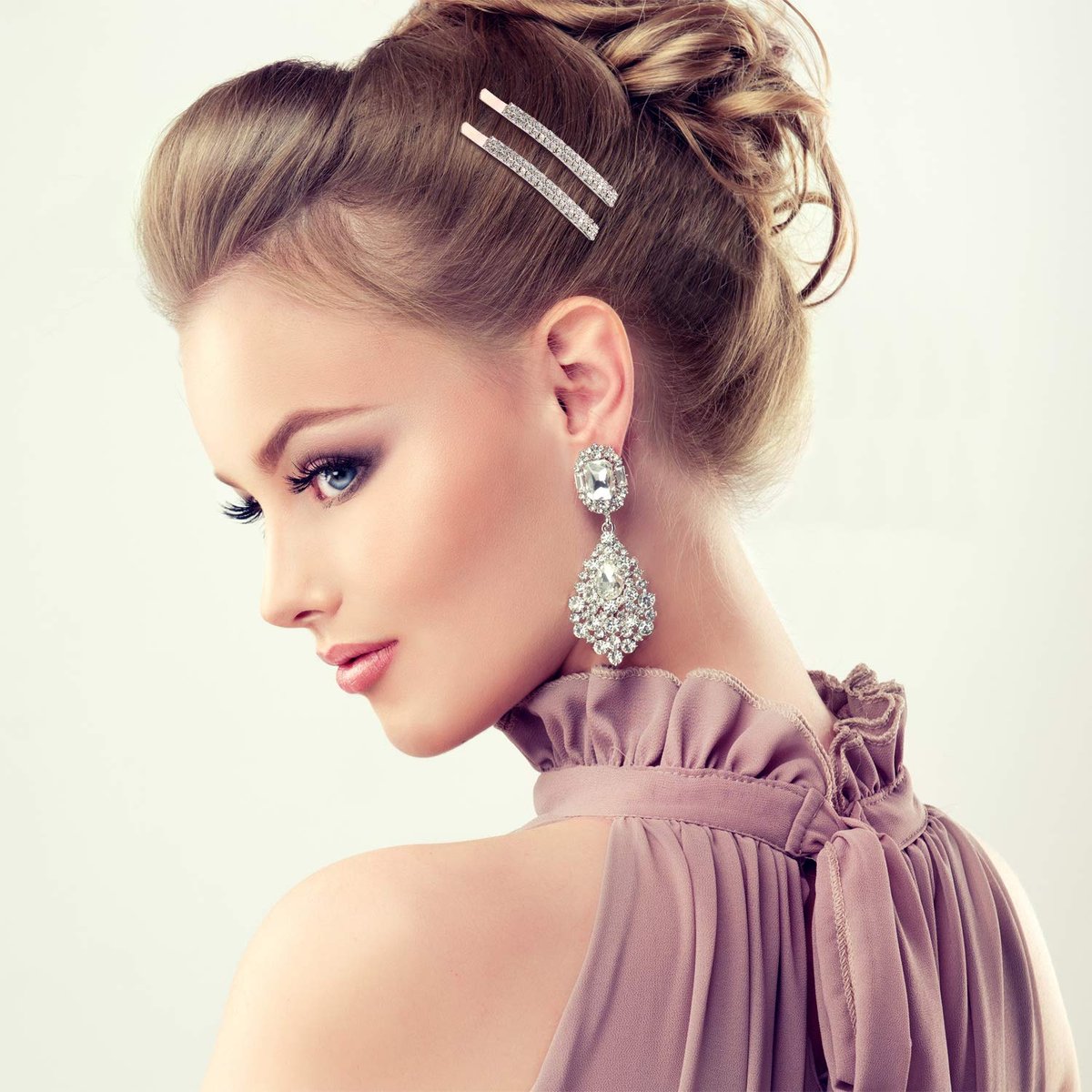 Yaomiao 16 Pieces Rhinestone Bobby Pins – Double Row Decorative Crystal Hair Clips for Women, Bridal Wedding Accessories (Style A, Multi Color) - görsel 13