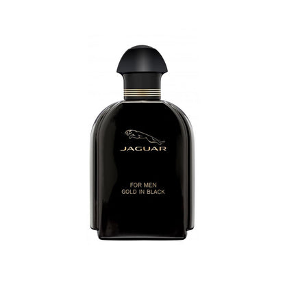 Jaguar Gold In Black Eau De Toilette Spray for Men 3.4 oz