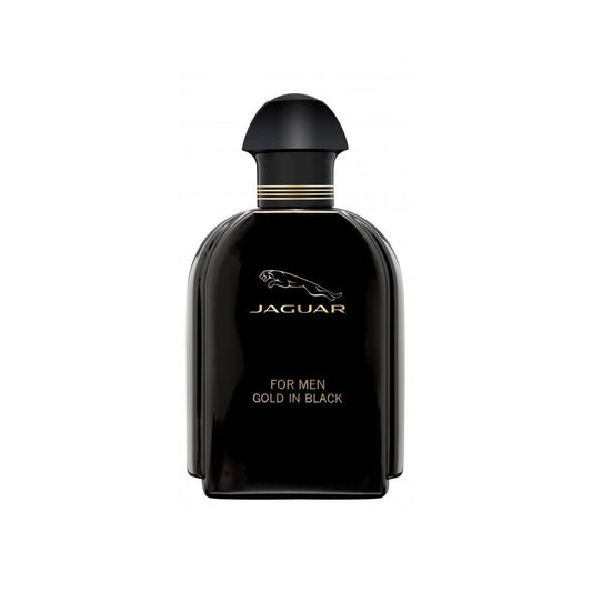 Jaguar Gold In Black Eau De Toilette Spray for Men 3.4 oz