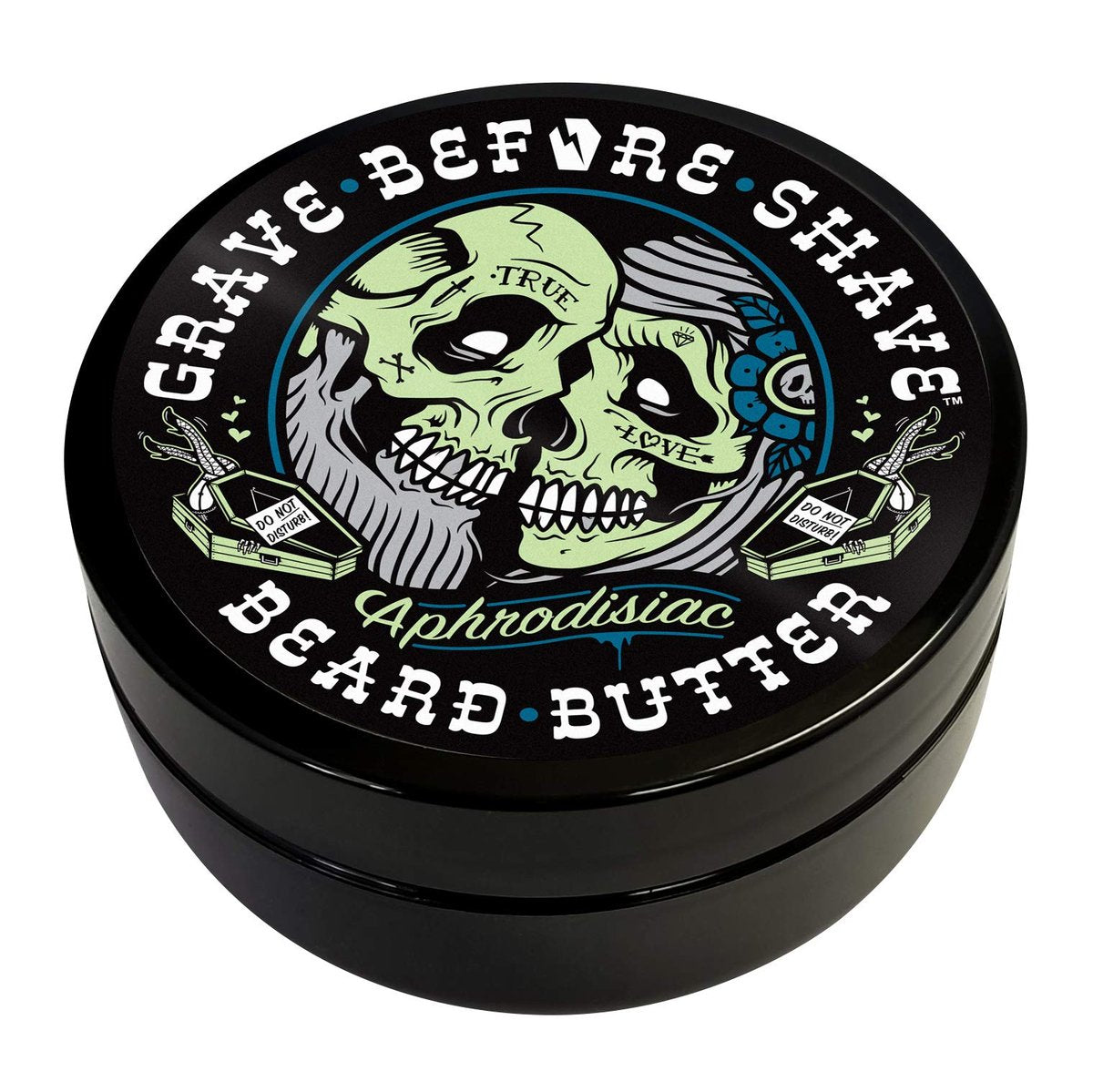 Grave Before Shave Leather/Cedar-Wood Scent Beard Conditioning Butter 4 oz. Avelisse