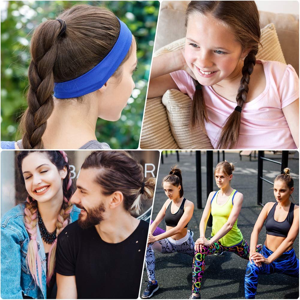 Anezus 250 Pcs Black Small Hair Ties - 3mm Elastics for Ponytails, Braids, and Everyday Styling - görsel 13