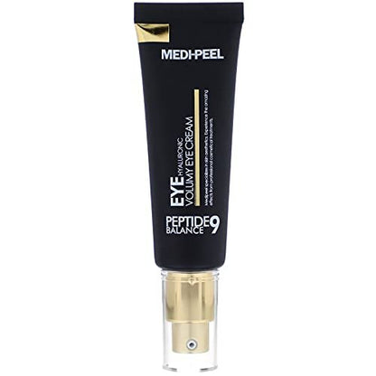 Medi-Peel Peptide9 Hyaluronic Volumy Eye Cream – Anti-Aging, Brightening, Wrinkle & Dark Circle Care with Hyaluronic Acids, Korean Skin Care