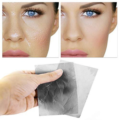 Natural Bamboo Charcoal Oil Blotting Sheets – 300 Pcs Organic Blotting Paper for Face, Absorbs Excess Shine, 3 Pack Avelisse