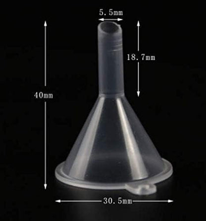 Sinen 3pcs 10ml Empty Mascara Tube Wand Eyelash Cream Container Bottle with Rubber Inserts, Funnels, and Transfer Pipettes