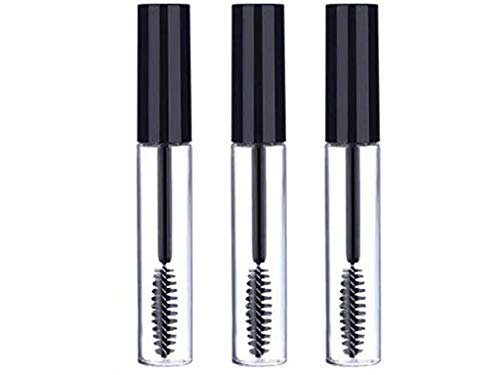 Sinen 3pcs 10ml Empty Mascara Tube Wand Eyelash Cream Container Bottle with Rubber Inserts, Funnels, and Transfer Pipettes - görsel 2