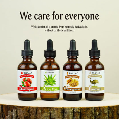 Well's Oil Aloe Vera Oil – Hydrating & Nourishing Natural Oil for Healthy Hair and Skin, 2 Fl Oz Avelisse