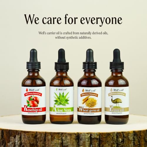 Well's Oil Aloe Vera Oil – Hydrating & Nourishing Natural Oil for Healthy Hair and Skin, 2 Fl Oz Avelisse