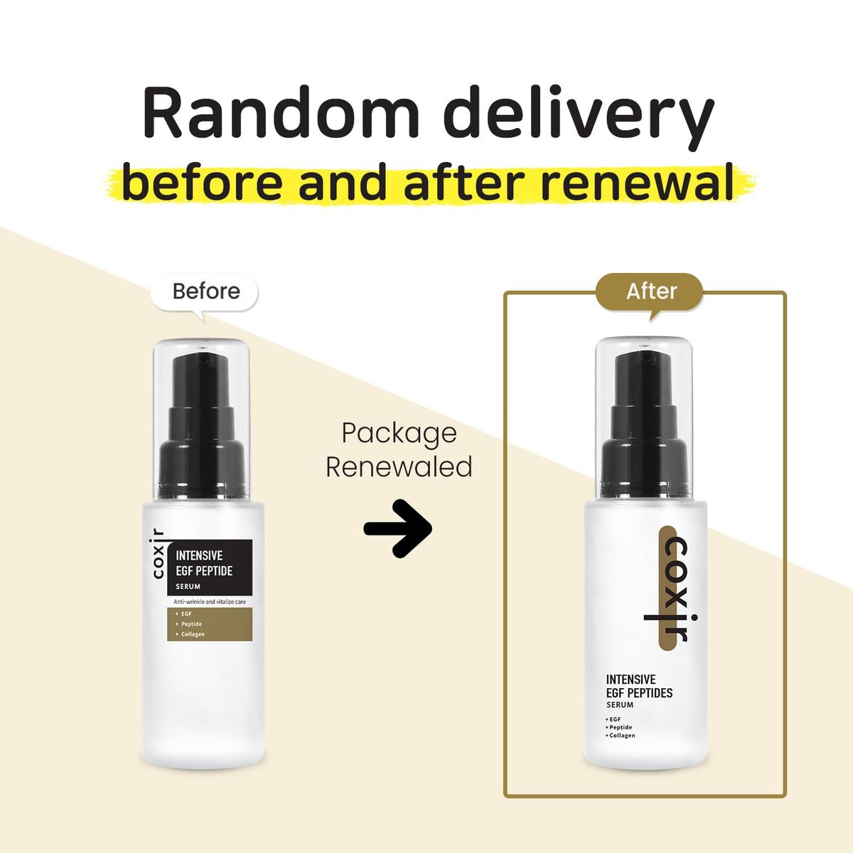 Coxir Intensive EGF Peptides Serum – Korean Firming & Hydrating Face Serum with Epidermal Growth Factor - görsel 15