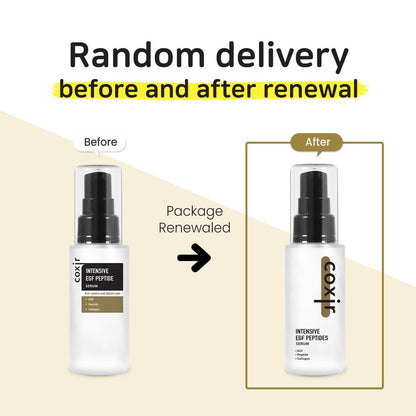 Coxir Intensive EGF Peptides Serum – Korean Firming & Hydrating Face Serum with Epidermal Growth Factor